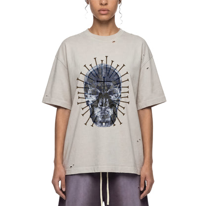 Eternity Unisex Oversized Distressed T-shirt
