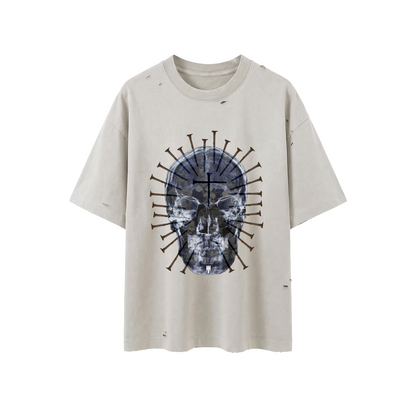 Eternity Unisex Oversized Distressed T-shirt